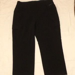 Eddie Bauer Black Capris SZ 10